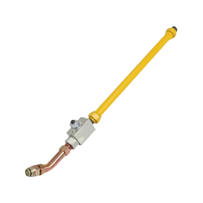 Connessione rapida del braccio dell'escavatore Assemblaggio del tubo di ferro Valvola globe accessori