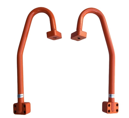 DOOSAN DX225LCA Excavator Hydraulic Iron Oil Pipe per impianti di produzione
