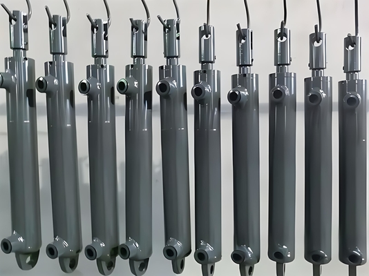 Scavatori a scarico a scarico a braccio cilindri idraulici per officine di riparazione macchine Kubota