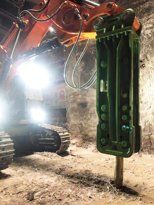 400 kg Scavatori a cassa superiore tipo martello di roccia rompitori idraulici per lavori di demolizione
