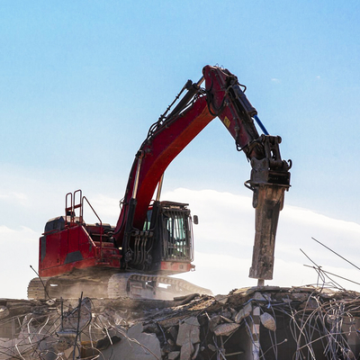 1515mm lunghezza escavatore rompitore idraulico per demolizione e progetti di costruzione