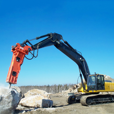 1515mm lunghezza escavatore rompitore idraulico per demolizione e progetti di costruzione