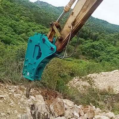 Richiesta del cliente Escavatore martello di roccia rompitore idraulico per escavatore da 12-22 tonnellate