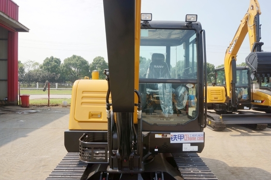 SY55 SY60 Escavatore distributore di tubi di ferro tubo di secchio per officine di riparazione di macchine