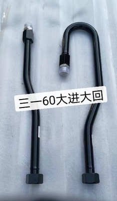 SY55 SY60 Distribuzione del sistema idraulico tubo di rimbalzo e tubo di ritorno per tubi di ferro per escavatori