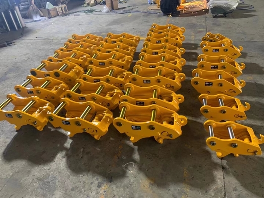 Diametro del perno personalizzato JS220 Jcb 3cx Escavatore 360 gradi Accoppiatore rapido Accoppiatore rapido