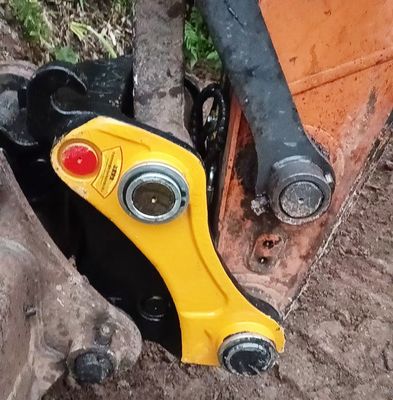 Tiltrotatori 70 kg Escavatore Accoppiamento veloce Rotatore idraulico Ilt Accoppiamento veloce