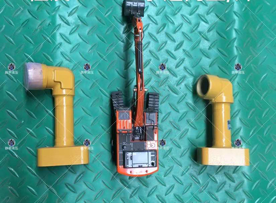 Scavatore a cilindro di tubi di acciaio tubo idraulico tubo di olio di ferro LK00290 LR014150 per boom