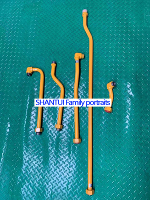 Applicazione a SHANTUI SE60 escavatore idraulico tubo di olio di ferro cilindro tubo su tubo di boom