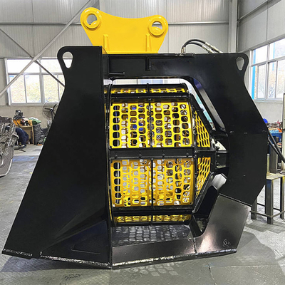 Tiejia Sieve Bucket 1.2m3 Rotating Screen Bucket Excavator per retroescavatori da 4 tonnellate 6 tonnellate 10 tonnellate